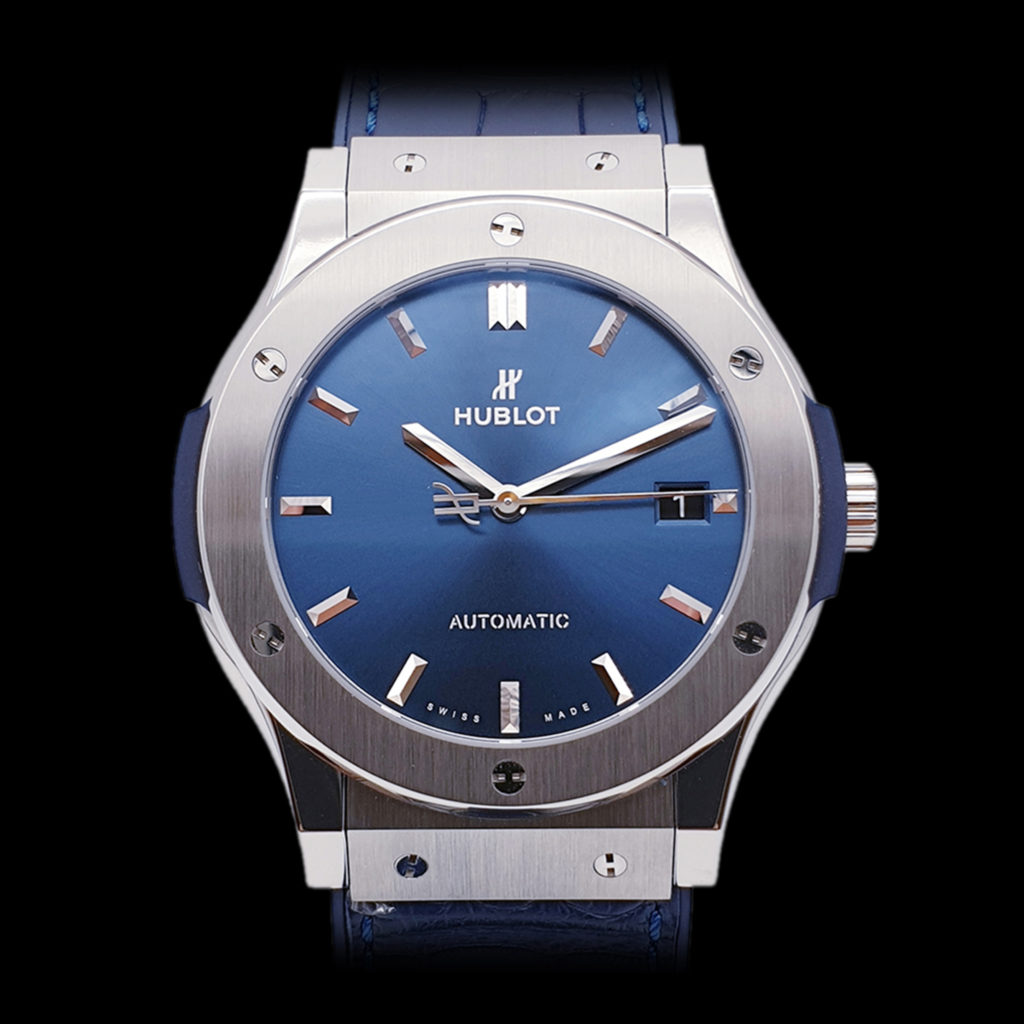 Hublot Classic Fusion Titanium Blue LUXE MONTRE SG