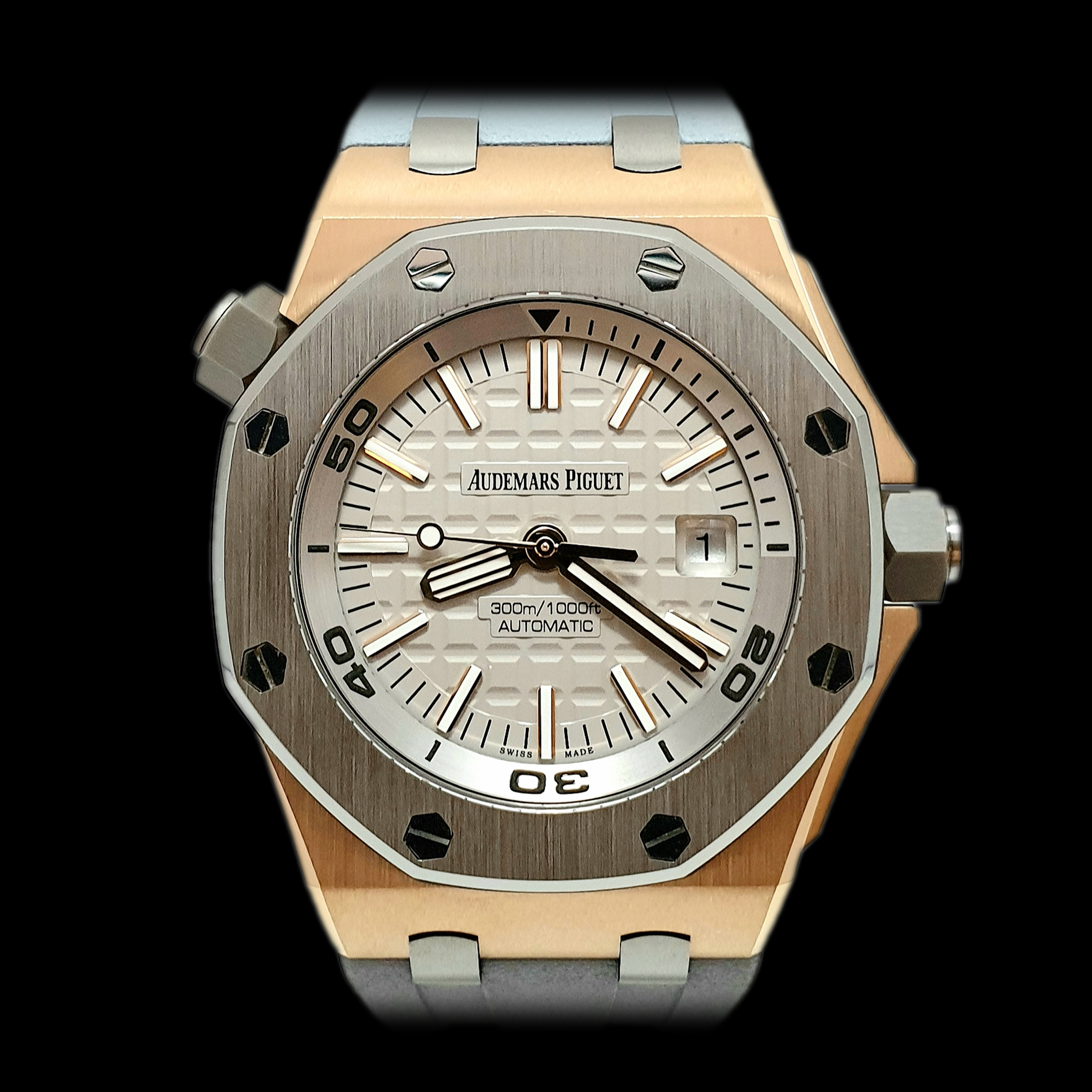 ap diver rose gold